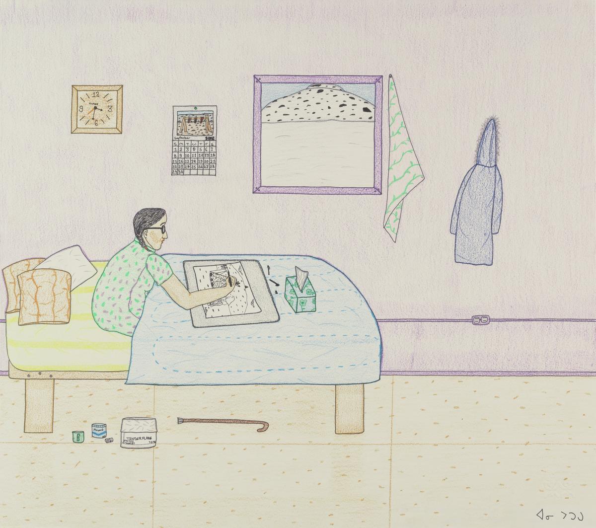Featured image for “Moving Forward: Works on Paper by Annie Pootoogook”