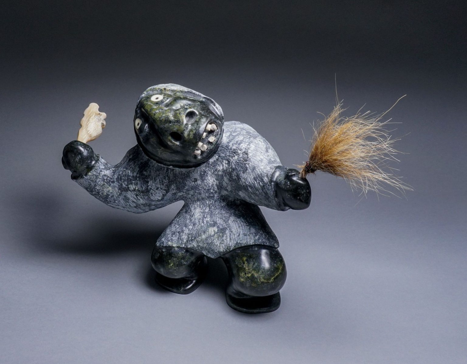 Land of Plenty Gjoa Haven Sculpture Feheley Fine Arts Inuit Art