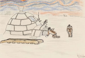 POLAR BEAR IN THE DISTANCE