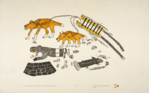 IF HE CATCHES ANOTHER FISH, THE DOGS WILL EAT TOO