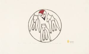 SMALL CIRCLE WITH PUPPIES