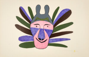 THE BIG HEAD WITH HORNS