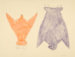 COMPOSITION (TWO BIRDS)