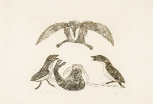 OWL DESCENDING ON OWL