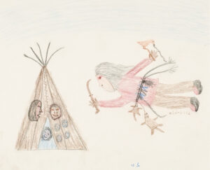 COMPOSITION (FLYING SHAMAN)