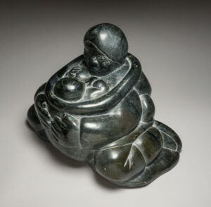 KNEELING MOTHER AND CHILD
