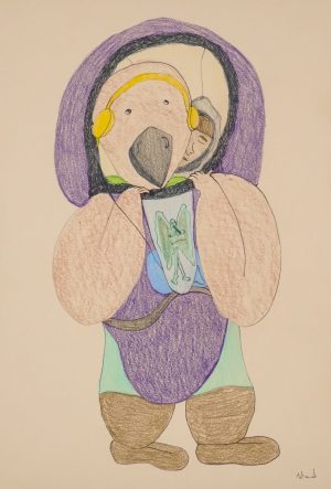 COMPOSITION (LISTENING TO MUSIC WITH A SLEEPING BABY)