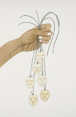 HOLDING MASKS