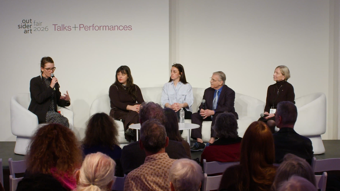 Featured image for “Outsider Art Fair Panel Discussion 2026”